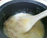 親子(むね肉+卵)お粥～っ!!作り方4写真