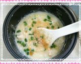 親子(むね肉+卵)お粥～っ!!作り方5写真
