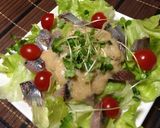 イワシと豆腐のサラダ♪山芋ドレッシング作り方6写真