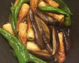 簡単♪茄子と甘唐辛子の煮浸し（揚浸し風）作り方3写真
