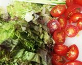 ふしめんと、たっぷり野菜のゴマドレサラダ作り方4写真