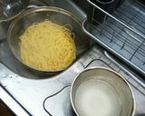 マグロ漁師濃厚絶賛鮭親子カルボナーラ作り方3写真