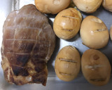 塩さばとゆで卵の燻製（熱燻）作り方10写真