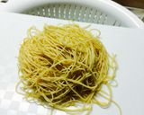 糖質制限ダイエット!豆腐皮塩焼きそば作り方2写真