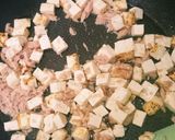 猿も作れる簡単炒め 豆腐ツナ作り方2写真