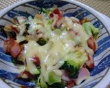 ★ベーコンとブロッコリーのチーズ焼き★♪作り方4写真
