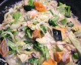 春キャベツ入り〜野菜ゴロゴログラタン作り方5写真