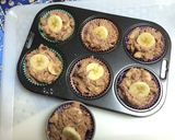 簡単チョコバナナマフィン作り方9写真
