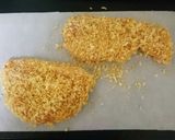 揚げないのにサクサク！なチキンカツ♪作り方4写真