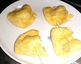ネギ味噌納豆の揚げ詰め焼き作り方5写真