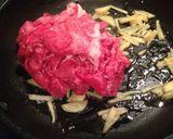 材料5つ！牛肉の生姜煮♡作り方3写真
