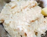 うどんでカサ増しハンバーグ作り方2写真