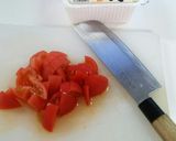 トマトの豆腐グラタン♪作り方2写真