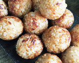 たこ焼き器で！最高の香ばしい！焼おにぎり作り方7写真