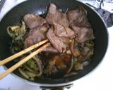 牛肉　玉ねぎ　ピーマンの　簡単　炒め！作り方6写真