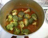 玉ねぎブロッコリー豚挽き肉のケチャップ煮作り方5写真