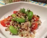 キヌアの豆豆サラダ作り方5写真