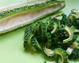 元気もりもり(^^)ゴーヤの味噌煮作り方1写真