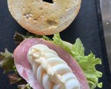 有り合わせベーグルサンド作り方6写真