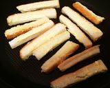 パン耳で節約おつまみ！磯辺マヨネーズ焼き作り方2写真