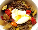 夏野菜たっぷり丼作り方4写真