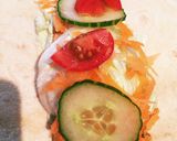 簡単☆ 美味しい☆ チキンサラダラップ作り方5写真