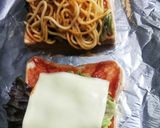 冷凍スパゲッティの簡単！ホットサンド◆作り方6写真