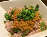 コンビニの納豆巻き風巻かない納豆ゴハーン作り方5写真