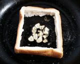 中華風？！ニラ玉マヨトースト作り方4写真