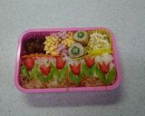 チューリップ畑弁当作り方4写真