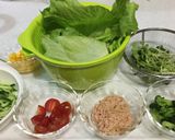 野菜色々☆サラダうどん作り方3写真