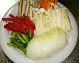野菜の肉巻き オニオンソースがけ作り方1写真