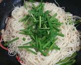 ポン酢仕上げ♪ピリ辛そうめんチャンプルー作り方4写真