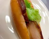 鶏チャーシュードッグ（コッペパン）作り方5写真