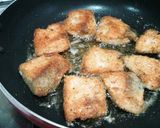 お弁当に☆塩鮭の香りﾊﾟﾝ粉焼き作り方9写真