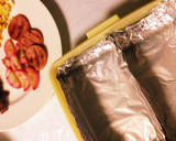 そぼろと真サバ焼き☆焼きそばのお弁当作り方5写真