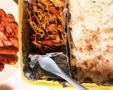 そぼろと真サバ焼き☆焼きそばのお弁当作り方6写真