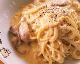 ワンポットパスタのカルボナーラ風作り方7写真