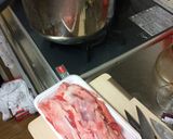 酒の肴 圧力鍋を使った牛スジの白ワイン煮作り方1写真