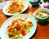 マグロ漁師濃厚絶賛鮭親子カルボナーラ作り方13写真