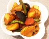 簡単☆10分でできる筑前煮風作り方6写真