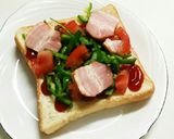 簡単おいしい♪食パンで作るピザトースト作り方3写真