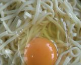 《ボウル１つ》うどん☆たらこカルボナーラ作り方3写真