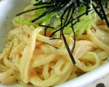 《ボウル１つ》うどん☆たらこカルボナーラ作り方4写真
