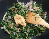 ウドとマタタビ等の油炒めゴマ味噌煮＾＾作り方7写真