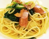 『あごなし亭』ウインナーのパスタ♩作り方14写真
