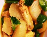 手羽中と大根、厚揚げのカレー風味作り方12写真