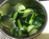 もずくとトマトの酢の物作り方1写真