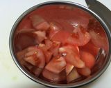 もずくとトマトの酢の物作り方2写真