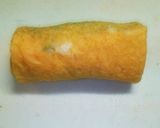 薄焼き玉子のサラダ包み作り方3写真